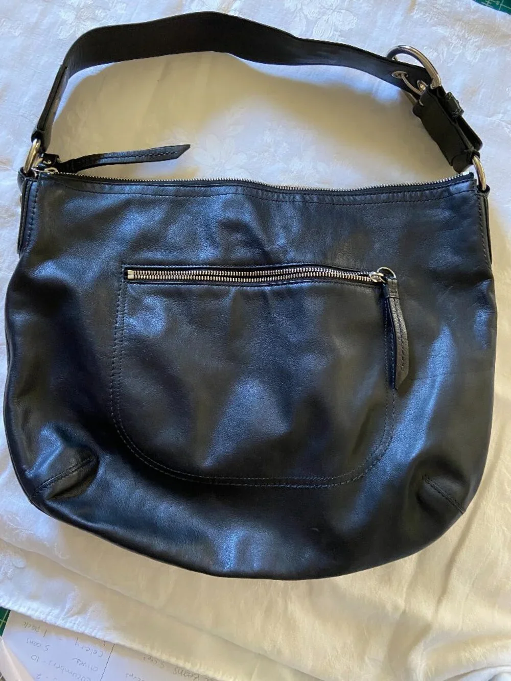 Coach Vintage Hobo Purse with Buckle Strap